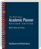The Work-Smart Academic Planner Revised Edition Write It Down, Get It Done