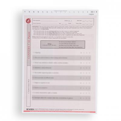 Conners Early Childhood Global Index Parent Forms