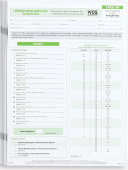 CARS2 Questionnaire for Parents or Caregivers