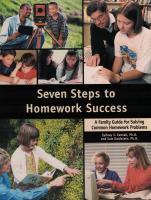 Seven Steps to Homework Success