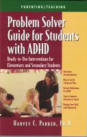 Problem Solver Guide for Students with ADHD 